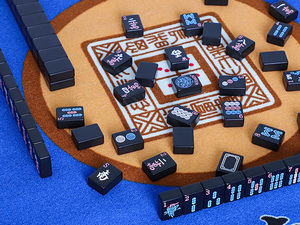 American <b>Mahjong</b> for Family Party Standard Custom Melamine Black American <b>Mahjong</b> Tiles 160 <b>Mahjong</b> Tiles - Product Image 6