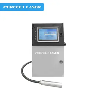 Perfeito Laser alta resolução expiração Data Tij Bar Code Automatic on-line Thermal Batch Inkjet Printer