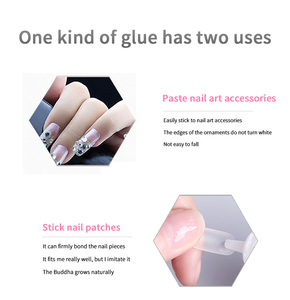 Pegamento Epóxico para Uñas ZY95 Guoelephant, Adhesivo de Alta Resistencia, Aplicador de Precisión, Fórmula Seca para Fibra y Prendas - Product Image 3