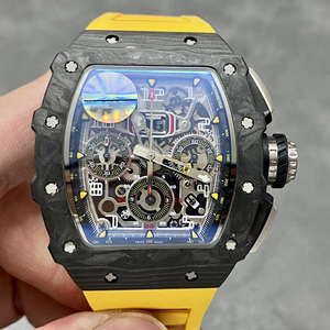RM Luxury Titanium Alloy <b>Case</b> Sports Multi-Functional Chronograph 50m Waterproof Men's Automatic Mechanical <b>Watch</b> <b>Watch</b> with See - Product Image 5