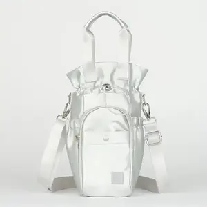 1L Soporte <span class=keywords><strong>de</strong></span> botella <span class=keywords><strong>de</strong></span> agua <span class=keywords><strong>de</strong></span> neopreno con correa para el hombro Portador <span class=keywords><strong>de</strong></span> botella <span class=keywords><strong>de</strong></span> agua Sling Bolsas deportivas - Product Image 3