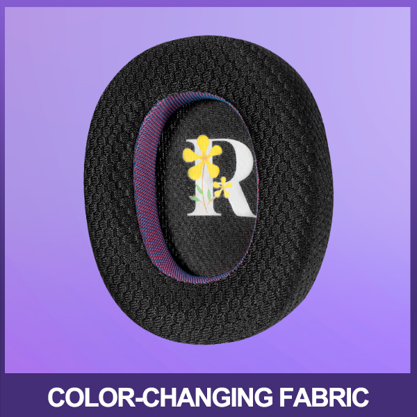 tela de malla negro+morado