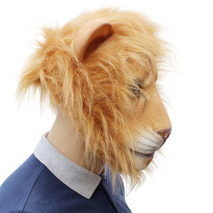 Halloween Halloween Club o Festival decorazione di oggetti di scena in lattice testa di <span class=keywords><strong>leone</strong></span> animale <span class=keywords><strong>maschera</strong></span> per gioco di ruolo Costume - Product Image 5