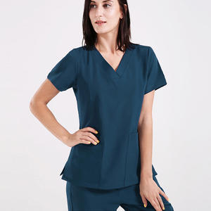 Prix de gros OEM marque de distributeur personnalisée, uniforme d'allaitement extensible, uniforme d'hôpital en polyester, vente en gros - Product Image 4