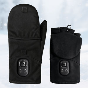 Guantes Calefactables sin Dedos para Hombre y Mujer, Guantes Eléctricos Recargables para Manos Completas y Medias, Guantes Calefactables Eléctricos para Trabajar en Invierno - Product Image 6
