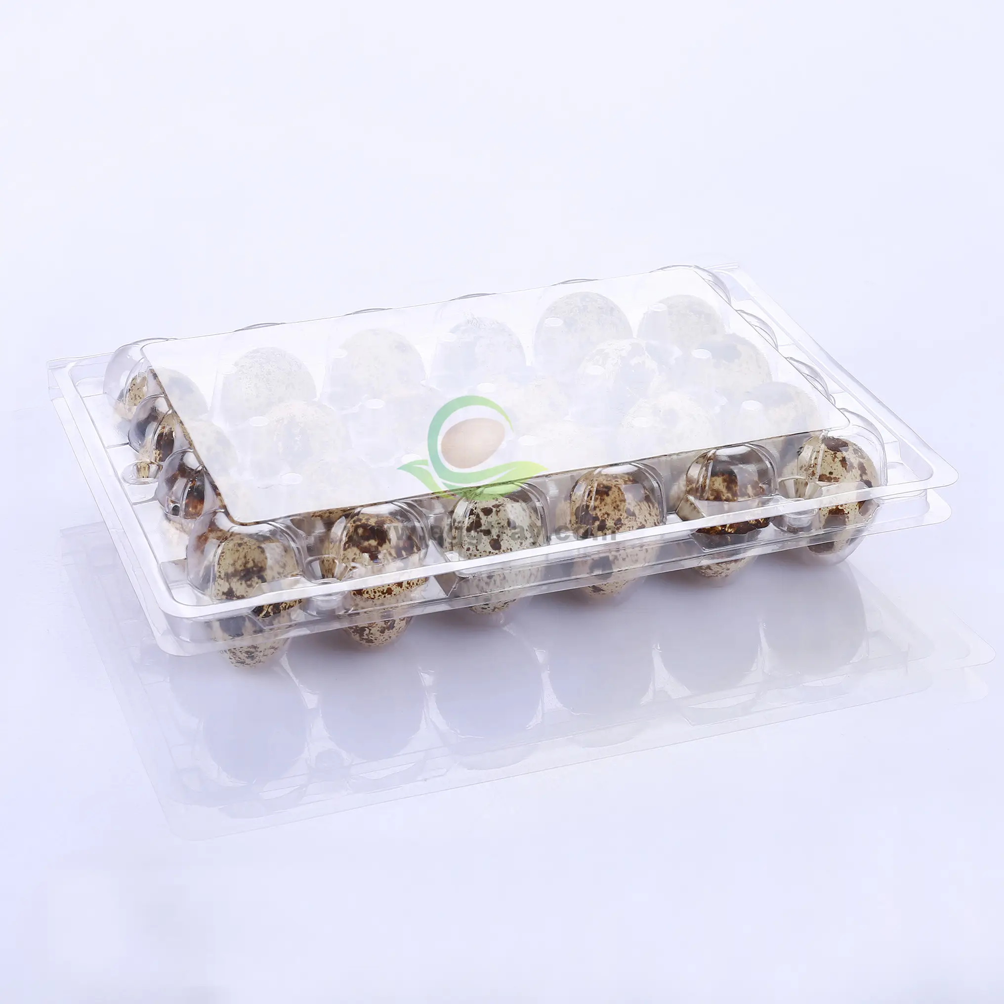 24 छेद प्लास्टिक बटेर अंडे की ट्रे सबसे अच्छा बेच थोक फैक्टरी मूल्य स्पष्ट डिस्पोजेबल बटेर अंडे की ट्रे के लिए सुपरमार्केट