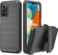 Coque de téléphone portable robuste pour Samsung Galaxy A23 5G & 4G A05S A14 A15 A35 A55 Robot Defender Couverture de téléphone