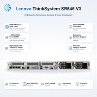 Server Rak 1U Lenovo ThinkSystem SR645V3 dengan Prosesor AMD EPYC untuk Internet Server