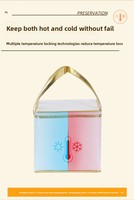 Bolsa Térmica Extra Grande para Compras, Resistente, Aislada, Reutilizable, con Cierre, Material Tejido Moderno, Logotipo Personalizado