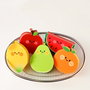 Éponges de nettoyage en forme de fruits, série dessin animé, vente en gros d'usine à bas prix, éponges de cuisine mignonnes réutilisables - Product Image 2