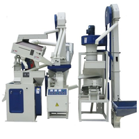 MMLS15/15 Machine à décortiquer le riz automatique combinée, capacité 1000 kg/h, 380V/415V