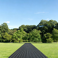 TAISHENG Tapis de sol en PE portable pour la construction d'éoliennes, épaisseur 10mm/20mm, taille 1200x2400mm, service de découpe pour véhicules lourds