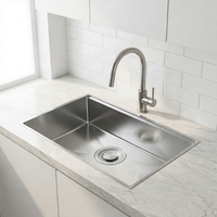 Fabricant leader d'éviers de cuisine en acier inoxydable 304, surface nano, faits à la main, design haut de gamme, personnalisation possible