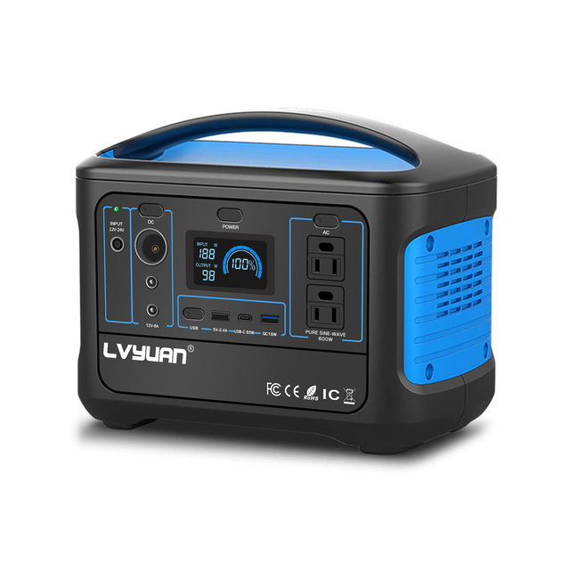 Portable Power Station 2000w 1000w Lifepo4 Battery 600w 500w Generator Solar Generator Power Stations for Home Outdoor Camping