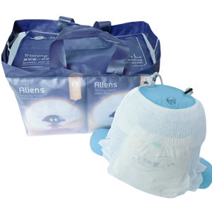 Couches-culottes OEM AIKA pour bébés, personnalisables avec bande adhésive, en tissu non tissé, tailles NB-XXL, Guangdong - Product Image 2