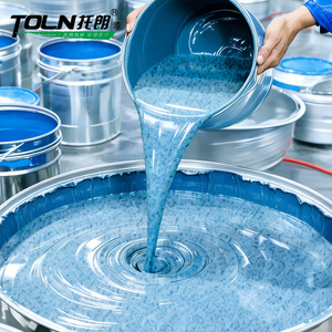 <span class=keywords><strong>Pintura</strong></span> Epóxica Autonivelante Antideslizante Ecológica TOLN con Arena de <span class=keywords><strong>Color</strong></span> para Pisos, Aplicación con Brocha, Revestimiento Líquido - Product Image 1