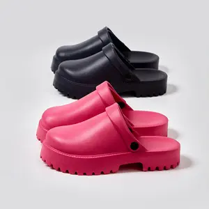 2024 Minor Custom Logo Eva Slides Wholesale Thick Sole Sneaker Slippers Anti -Slip Outdoor Beach Slippers