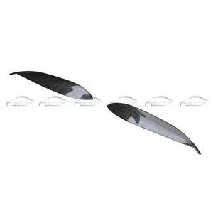 Pegatinas de Fibra de Carbono para Faros Delanteros de Honda Civic K8 97, Cejas y Párpados para Faros, EK3 EK9 1996-1998, Tuning Automotriz - Product Image 3