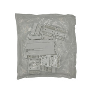 Support de montage 221-505 en stock, neuf, d'origine allemande, pour bornier 5 conducteurs 4mm² à fixation par vis, blanc 221 505