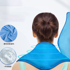 Para <span class=keywords><strong>Amazon</strong></span>, venta al por mayor, <span class=keywords><strong>bolsa</strong></span> de hielo de <span class=keywords><strong>Gel</strong></span> reutilizable para deportes, soporte para el cuello frío y caliente, <span class=keywords><strong>bolsa</strong></span> de hombro trasera - Product Image 1