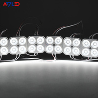 Module LED étanche IP67 haute puissance 3W 12V SMD2835 4 LED avec garantie de 7 ans pour boîte d'affichage publicitaire