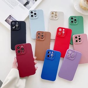 Funda <span class=keywords><strong>de</strong></span> teléfono <span class=keywords><strong>de</strong></span> silicona líquida con estampado colorido anticaída personalizada universal, todos para <span class=keywords><strong>modelos</strong></span> <span class=keywords><strong>de</strong></span> <span class=keywords><strong>iPhone</strong></span>, bolsa OPP extraíble en blanco al por mayor - Product Image 1