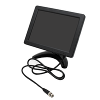 Monitor de 8 Pulgadas con Resolución de 1024x768, Pantalla LCD Portátil de 4:3, Mini Monitor de Color HD para Sistema de Seguridad CCTV