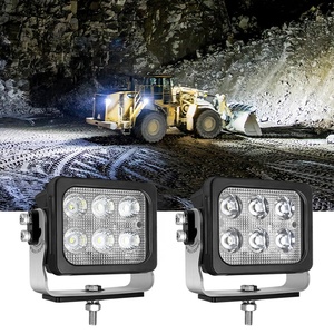 Heavy Duty Equipment Mechanic square Construction Industrial Excavator Bright Waterproof Lamp Truck Tractor 12v <b>Led</b> <b>Work</b> <b>Light</b> - Product Image 1