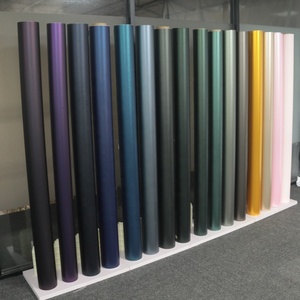 Envoltura de vinilo para automóvil Ultra Satin Stealthy Verde Matte Satin Black Green Grey Roll Matte Colors Change Film - Product Image 6