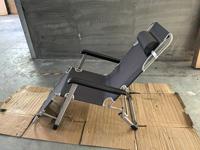 Lit inclinable pliable multi-positions réglable |   Lit d'appoint portable et chaise longue de camping avec tissu respirant