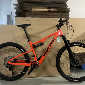 Bicicleta <span class=keywords><strong>de</strong></span> Montaña <span class=keywords><strong>de</strong></span> <span class=keywords><strong>Fibra</strong></span> <span class=keywords><strong>de</strong></span> <span class=keywords><strong>Carbono</strong></span> <span class=keywords><strong>de</strong></span> 12 Velocidades, Directo <span class=keywords><strong>de</strong></span> Fábrica, Overlord Soft Tail con Doble Amortiguador para Ciclismo - Product Image 3