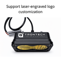 Universelles 8AA Batteriegehäuse Baja Light LED-Scheinwerfer, DIY Nachrüstsatz, Bernsteinweiß, Plug & Play für E-Bike Fahrrad MTB Offroad