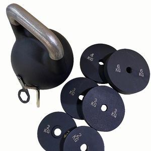 Hot <b>Sale</b> Powder Coated Adjustable <b>Kettlebell</b> Fitness Equipment <b>for</b> Gym Use 32KG Adjustable Cast Steel <b>Kettlebell</b> - Product Image 2