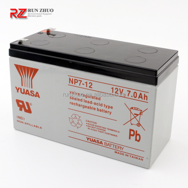 YU**SA Battery 12v 7ah Yu**sa Battery NP7-6 NP7-12 sealed Lead Acid Battery Solar Power Use