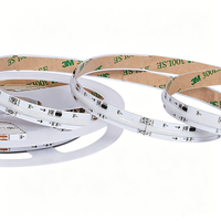 Kit d'éclairage d'ambiance LED flexible haut de gamme pour intérieur de voiture, à basse tension, découpable, pour la décoration du tableau de bord et des pieds des passagers
