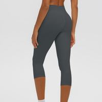 Pantalon de yoga sans couture JAC22 XG7157, respirant, pour le sport, avec effet galbant et taille croisée