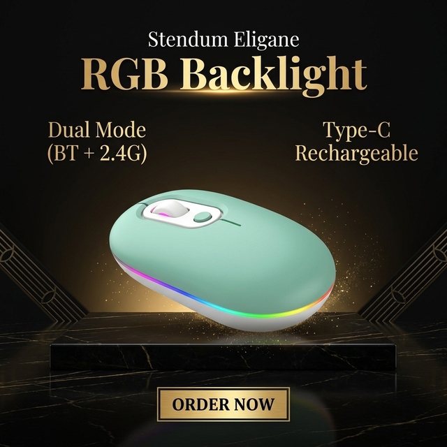 Wholesale Factory OEM Cute Mini Wireless Mouse Rgb Backlight Dual Mode Silent Rechargeable Computer Mice  for Kids