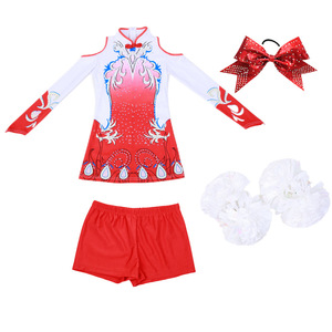 Tenues de performance professionnelles pour la gymnastique artistique féminine, l'entraînement de musculation et le cheerleading, pour la vitalité jeune et l'examen artistique - Product Image 5
