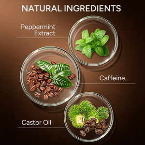Champú con Cafeína para Hombre, para el Crecimiento del Cabello, Anticaída, Engrosador, con Biotina, Fórmula para el Cuidado del Cuero Cabelludo, Marca Privada OEM - Product Image 3
