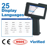 Uyin M20 Machine d'encodeur à jet d'encre électrique automatique portable Nouvelle imprimante de code QR pour sacs en papier Codage par lots Encodeur de date d'expiration