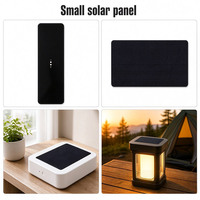 Fournisseur d'électronique sur mesure, panneau solaire SMT 0,1W 0,5W 1,5W 5V 12V ETFE mini étanche pour casque intelligent et caméra corporelle