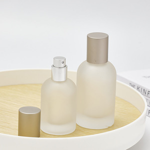Atomizador de Perfume de Vidrio Esmerilado Vacío MiLang de 30 ml, 50 ml, 3.4 oz, Botella de Perfume con Pulverizador de Niebla Fina, Tapa de Rosca, Hebei MLS-76 - Product Image 4