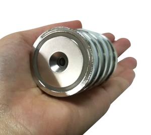 <span class=keywords><strong>2026</strong></span> דיליימאג איכות מושלמת דיא. מגנטים עגולים חזקים מניאודימיום 32 מ\\\"מ עם בסיס כוס, 60 ליברות - Product Image 4