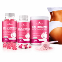 Aeglewell Vente en Gros Marque Blanche Grosses Gommes BBL pour l'Amélioration des Fesses, Gommes BBL pour Femmes