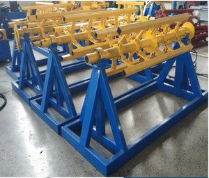 Quanh co thủy lực tự động tấm điện ngang uncoiler cuộn dây Nhà sản xuất 5t 8t decoiler giá máy - Product Image 3