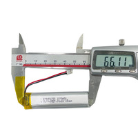 Baterai Lithium Polymer 3.7V 1200mAh NTC -20 Bentuk Strip Panjang yang Dapat Disesuaikan ℃ ~60 ℃   Baterai Lipo KC CB IEC untuk Sikat Gigi Elektrik