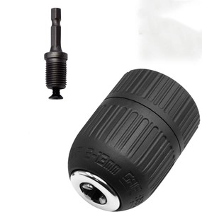 3 pièces 1,5-13 mm, adaptateur pour mandrin 1/2-20UNF SDS, jeu de clés pour mandrin de perceuse avec adaptateur SDS-plus pour marteau perforateur - Product Image 3