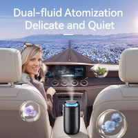 Diffuseur d'arômes électrique portable automatique moderne sans eau pour voiture, purificateur d'huiles essentielles pures