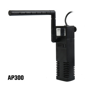 Pompa Filtro Sommergibile 3 in 1 JSD per <span class=keywords><strong>Acquario</strong></span>, Circolazione e Ossigenazione, Modello AP300~AP1500 per Pulizia Acqua di Vasche per Pesci e Tartarughe - Product Image 2