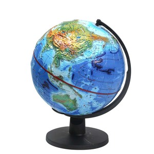 Globe topographique tridimensionnel de 32 cm pour l'enseignement de la géographie au collège et au lycée, ornement pédagogique, globe pour expériences scolaires - Product Image 2